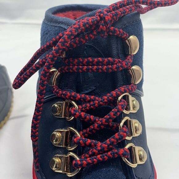 Tommy Hilfiger RINAH Dark Blue Rain Duck Boot Size 5 - Picture 7 of 12